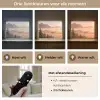 Zonlicht - Mist - Bergen - Bomen Light Box met batterij (Wandlamp) middel -USP_lichtkleurNL