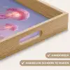 Kwallen - Roze - Wolken Dienblad Rechthoek middel -USP_HandgreepNL