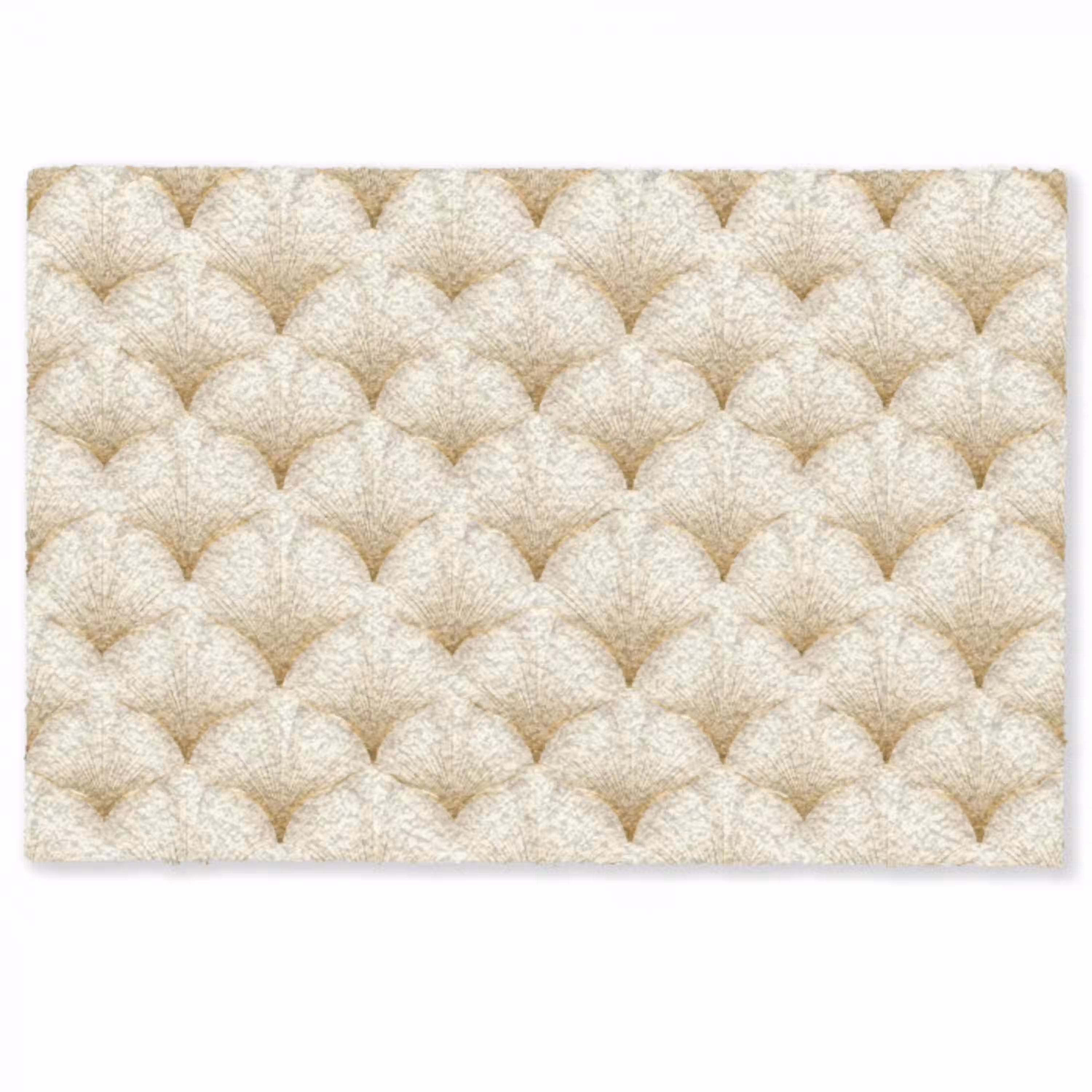 Waaier - Motief -  Goud Deurmat klein 898 -zkaufland3d