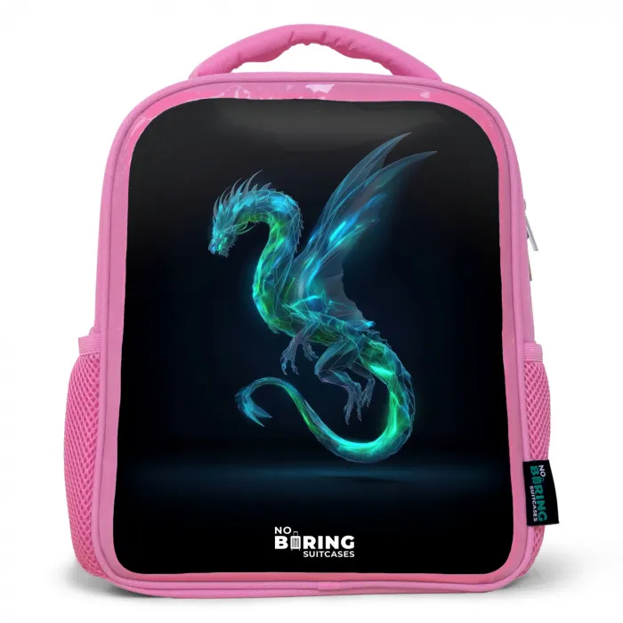 Legendarische cyberdraak Kinderrugzak - Roze middel -3d