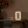 Eten - Vintage - Retro - Japandi Light Box met kabel (Wandlamp) klein -sfeer4