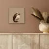 Egel - Snuitje - Bruin - Stekels aluminium wit klein -sfeer4