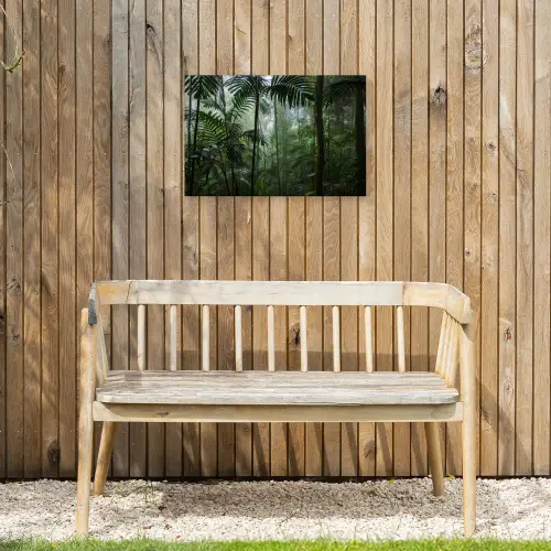 Regenwoud - Tropisch - Jungle - Bomen - Planten Tuinposter op houten frame 2 cm dik klein -sfeer4