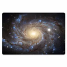 Kosmos - Sterrenstelsel - Donker Placemat vinyl groot -zzsfeer1_Kitchenyeah-website