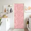 Zebra - Print - Roze deurposter klein 289 -sfeer5