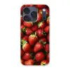 Aardbei - Fruit - Rood Telefoonhoesje iPhone 17 Pro klein -3d
