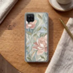 Elegant - Romantiek - Roze Telefoonhoesje Samsung Galaxy A12 klein -sfeer1
