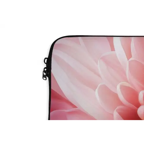 Dahlia - Bloem - Close up - Roze laptophoes neopreen klein -detail