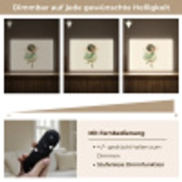 Fee - Groen - Magie Light Box met batterij (Wandlamp) middel -USP_dimbaarDE