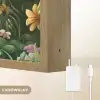 Konijn - Zonlicht - Sprookjesachtig - Vlinder Light Box met batterij (Wandlamp kind) middel -USP_websiteoplaadbaarNL