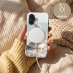 Stenen - Stapel - Zand - Zee Toughcase MagSafe Apple iPhone 17 klein -USP_MagsafeV