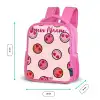 Hartje - Smiley - Patroon Kinderrugzak - Roze middel -productfoto_formaten