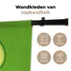 Avocado - Groen - Speels Wandkleed katoen klein -sfeer2