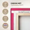 Schepijs - Roze - Hoorntje KitchenYeah - Keuken - Canvas klein -zcloseup