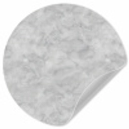Grijs - Marmer - Mat Wandcirkel behangsticker klein 186 -3d