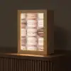 Macarons - Beige - Bruin Light Box met kabel (Tafellamp) klein -z3d_website