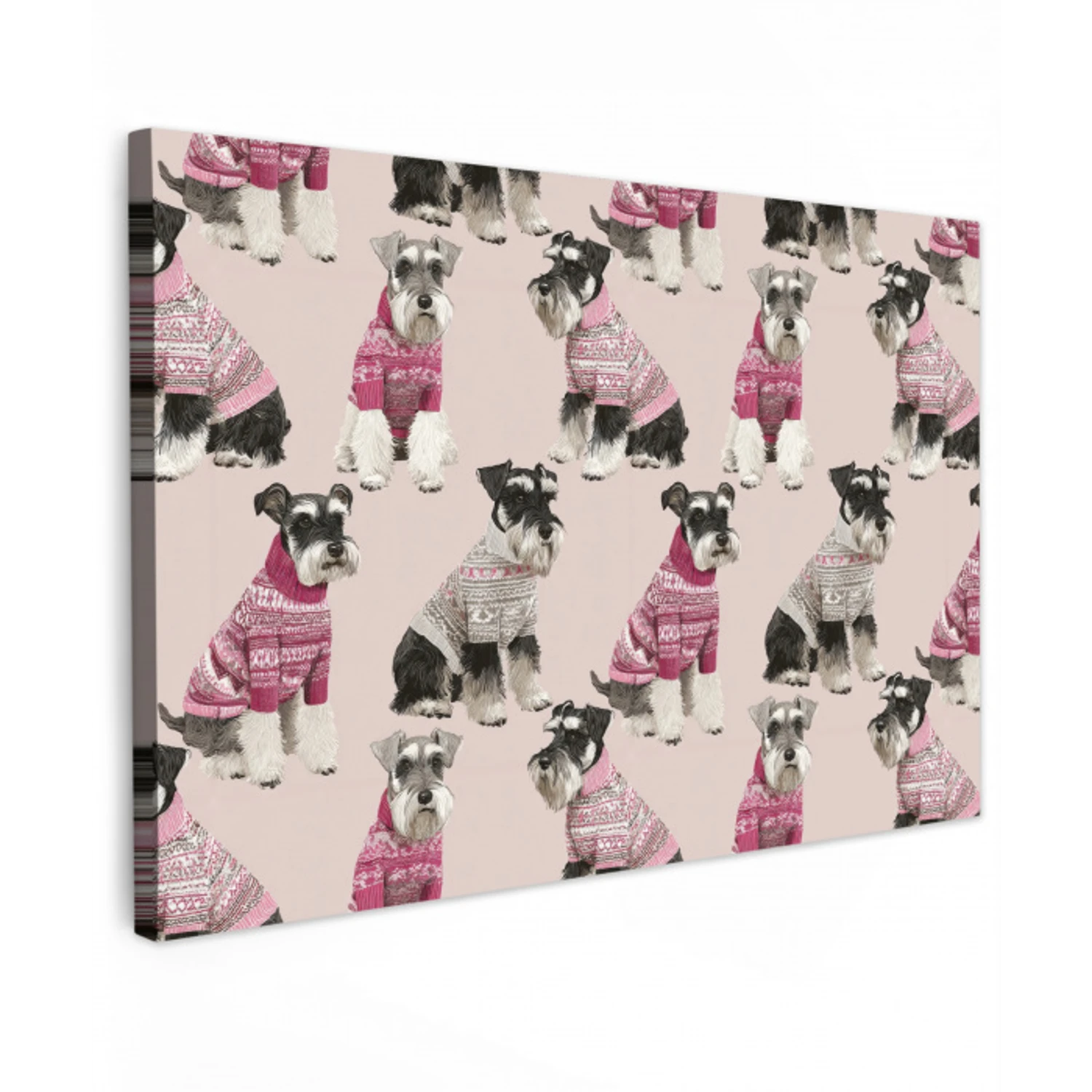 Honden - Truien - Rood canvas 2cm klein 34 -z3d