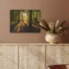 Zon - Bomen - Bos - Landschap - Natuur PET vilt klein -sfeer4