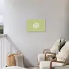 Kiwi - Lijntekening - Minimalistisch - Groen Tuinposter op houten frame 2 cm dik klein -sfeer1