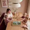 Schildpad - Zeewier - Mozaïek Dienblad Rechthoek middel -sfeer4