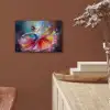 Schilderij - Olieverf - Dans - Ballerina aluminium wit klein -sfeer4