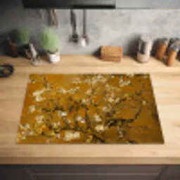 Amandelbloesem - Kunst - Van Gogh - Goud Inductie beschermer vinyl 3mm klein -sfeer5