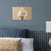 IJs - Softijs - Romig - Hoorntje - Beige poster papier klein -sfeer2