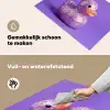 Disco - Eend - Paars Inductie beschemer met haakjes klein -ky-schoon-nl