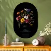 Lente - Bloemen - Klassiek - Vaas Wandcirkel Ovaal Glas middel -sfeer2
