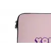 You're doing great - roze - 3D laptophoes neopreen klein -detail
