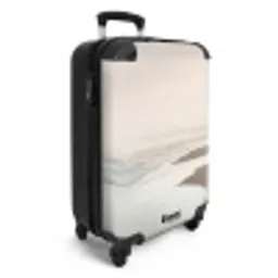 Kustlijn - Strand - Oceaan NBS - Handbagage koffer - Volwassenen Unisex middel -productfoto_3d