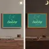 c'est la fucking vie - Groen - Handgeschreven Light Box met batterij (Wandlamp) middel -sfeer3
