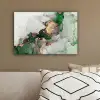 Marmer - Goud - Groen - Luxe canvas 2cm klein -sfeer3