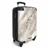 Marmer - Kristallen Marmer in Zandtinten NBS - Handbagage koffer - Kinderen Unisex middel -productfoto_3d