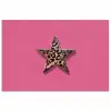 Ster - Luipaard - Print - Roze poster papier klein -3d