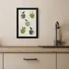 Appels - Groen - Illustratie - Bladeren KitchenYeah - Keuken - Fotolijst klein -sfeer2