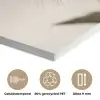 Paardenbloem - Minimalistisch - Wit PET vilt klein -closeup_NL