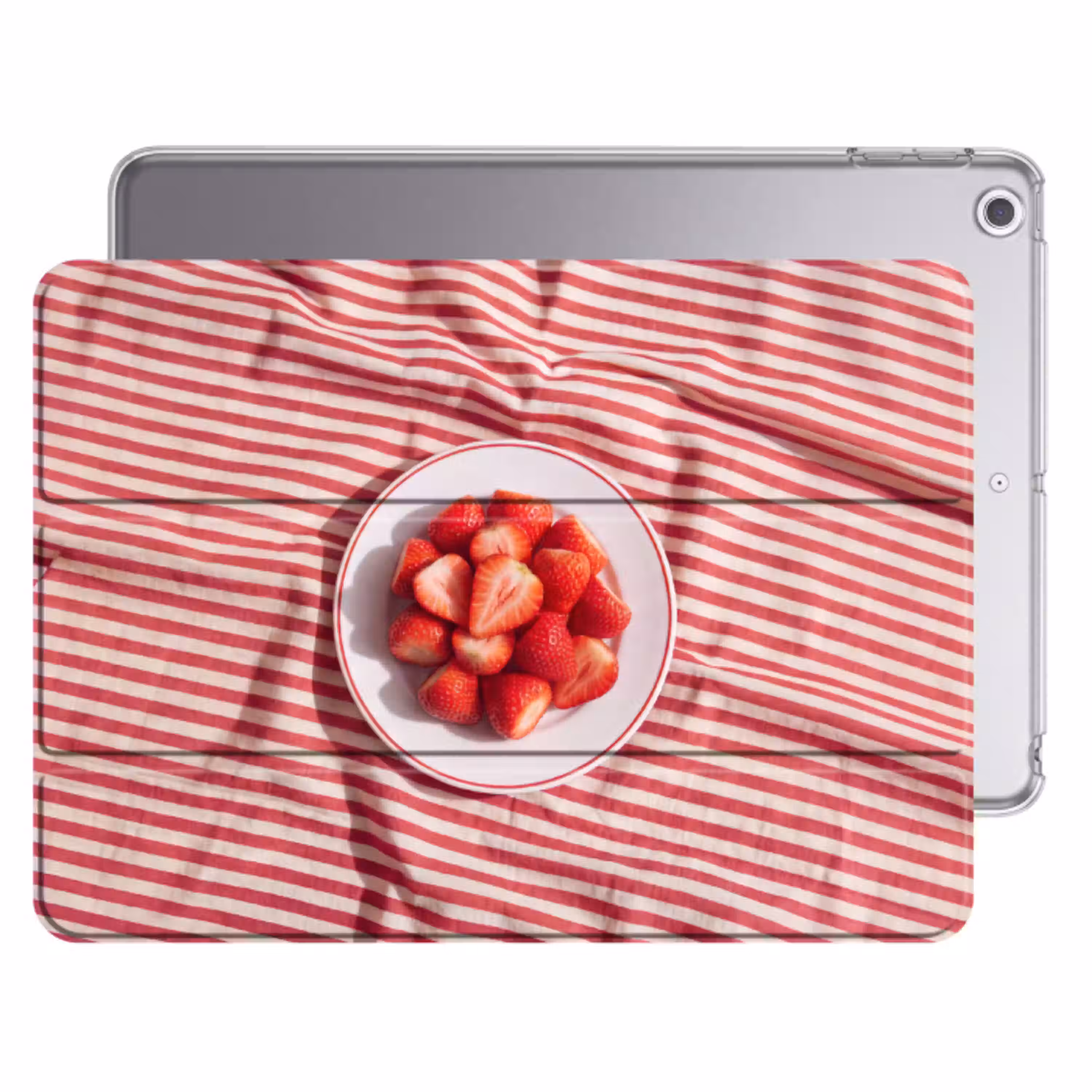 Eten - Aardbeien - Fruit - Zomer - Rood Apple iPad 2017 middel -threedimensional_3d_global
