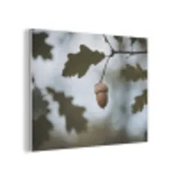 Eikel - Eikenblad - Bos - Herfst - Natuur PET vilt klein -3d