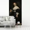 Het huwelijksportret van Oopjen Coppit - Rembrandt van Rijn fotobehang vinyl groot -woonkamer