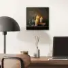 Kaarsen - Stilleven - Rustiek - Boeken aluminium wit klein -sfeer5
