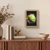 Graffiti - Sport - Tennis - Padel - Bal Light Box met kabel (Tafellamp) klein -sfeer2