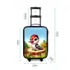 Specht op en boomstronk Kinderkoffer - Zwart klein -productfoto_formaten