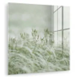 Grassen - Minimalistisch - Groen plexiglas 5mm klein -zzzproduct_nieuw