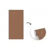 Bruin - Roze - Patroon fotobehang vinyl groot 64 -3d