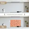 Retro - Bloemen - Patroon keuken achterwand spatscherm klein 900 -voor_na_NL