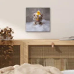 Welpje - Bad - Geel aluminium wit klein -sfeer3