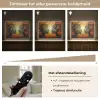 Bomen - Gezichten - Zon - Kunst Light Box met batterij (Wandlamp) middel -USP_dimbaarNL