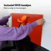 Oranje - Hoed - Vrouw Inductie beschemer met haakjes klein -ky-ophangen-nl
