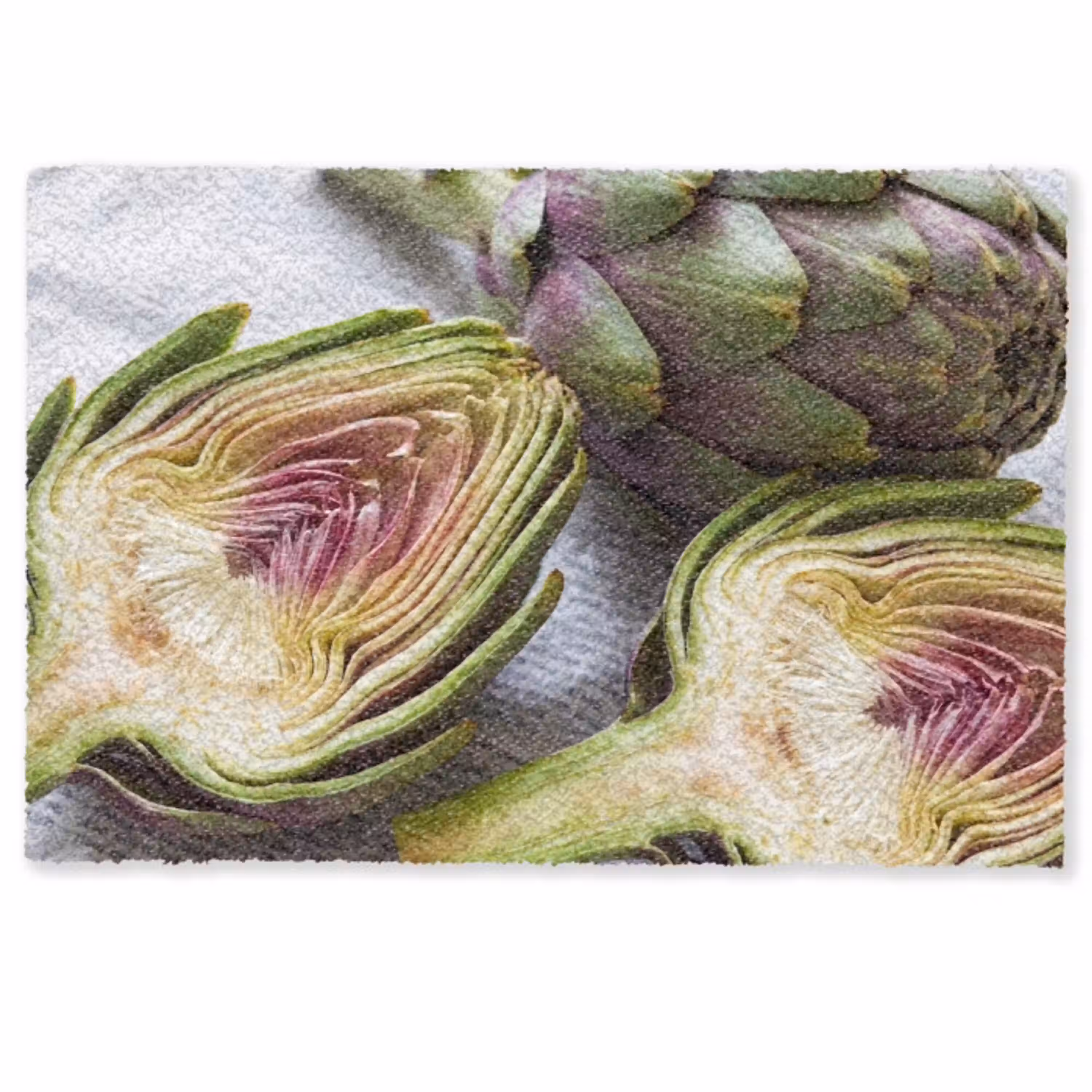 Artisjok - Doorgesneden - Eten Deurmat klein -zkaufland3d